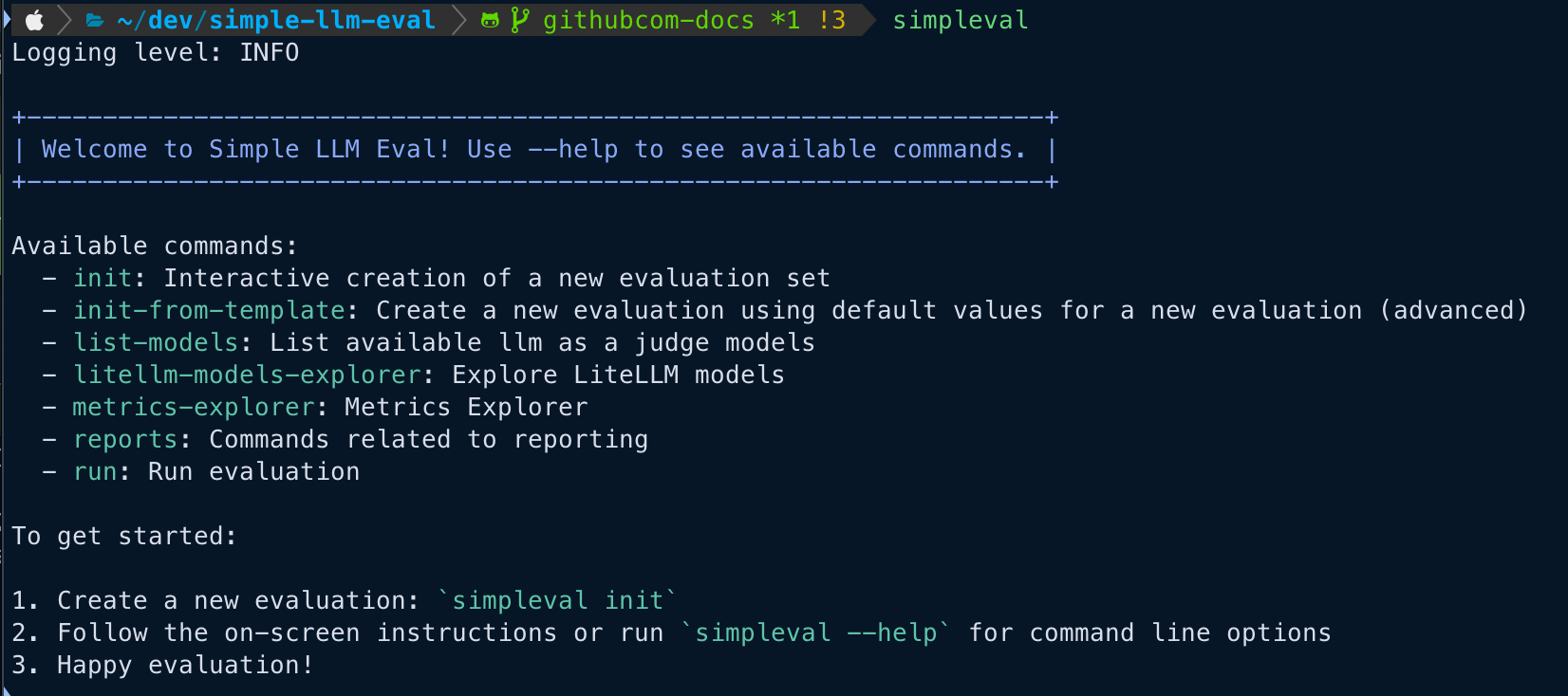 List of Commands